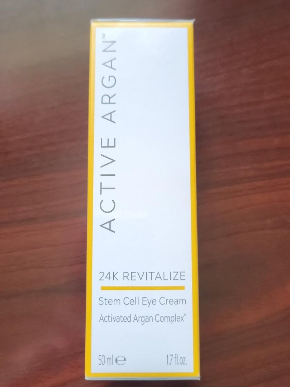 Active Argan 24K Revitalize Stem Cell Eye Cream NEW